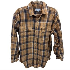 Carhartt Men's Loose Fit Heavyweight Flannel Shirt Sz M